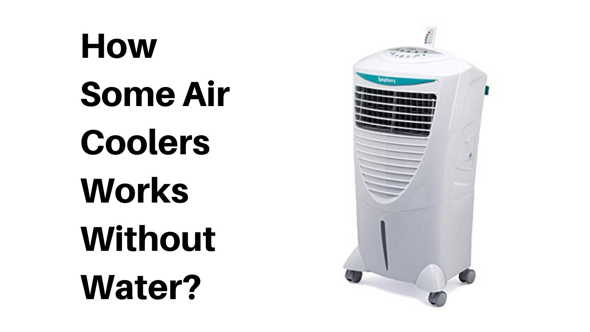 Air cooler hot sale without water